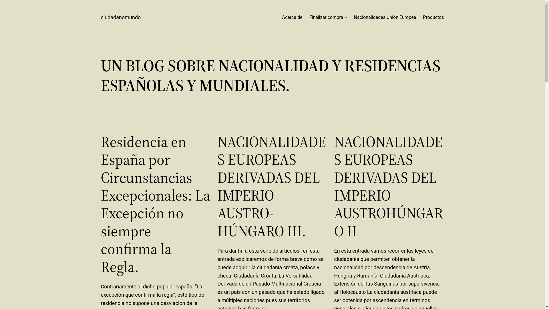 website screenshot of https://ciudadanohispano.org/