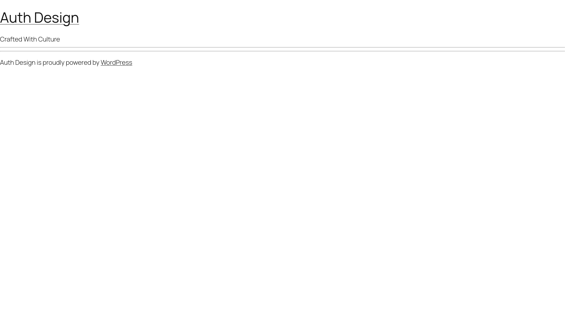 website screenshot of https://authdesign.in