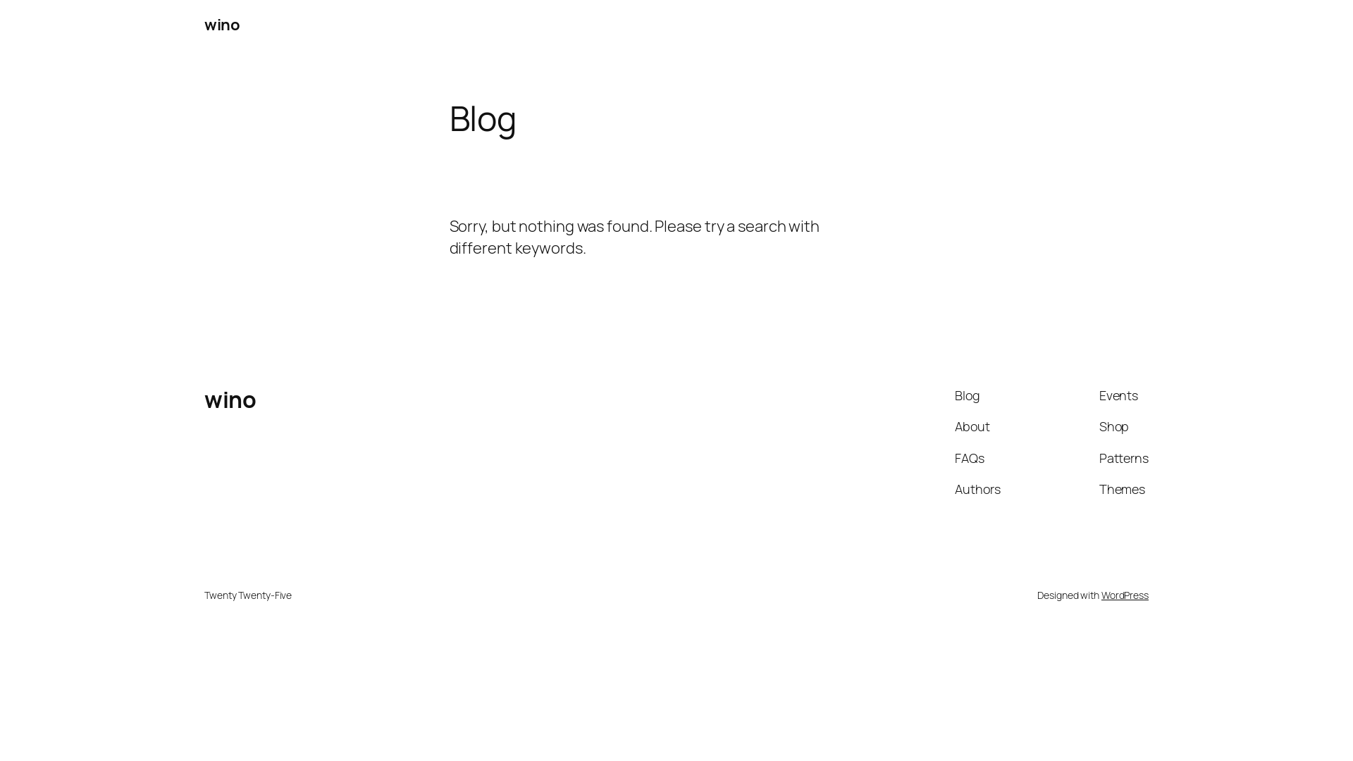 website screenshot of https://wino-de.com/