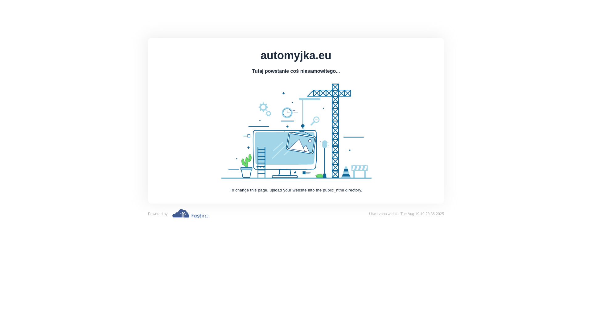 website screenshot of https://automyjka.eu/