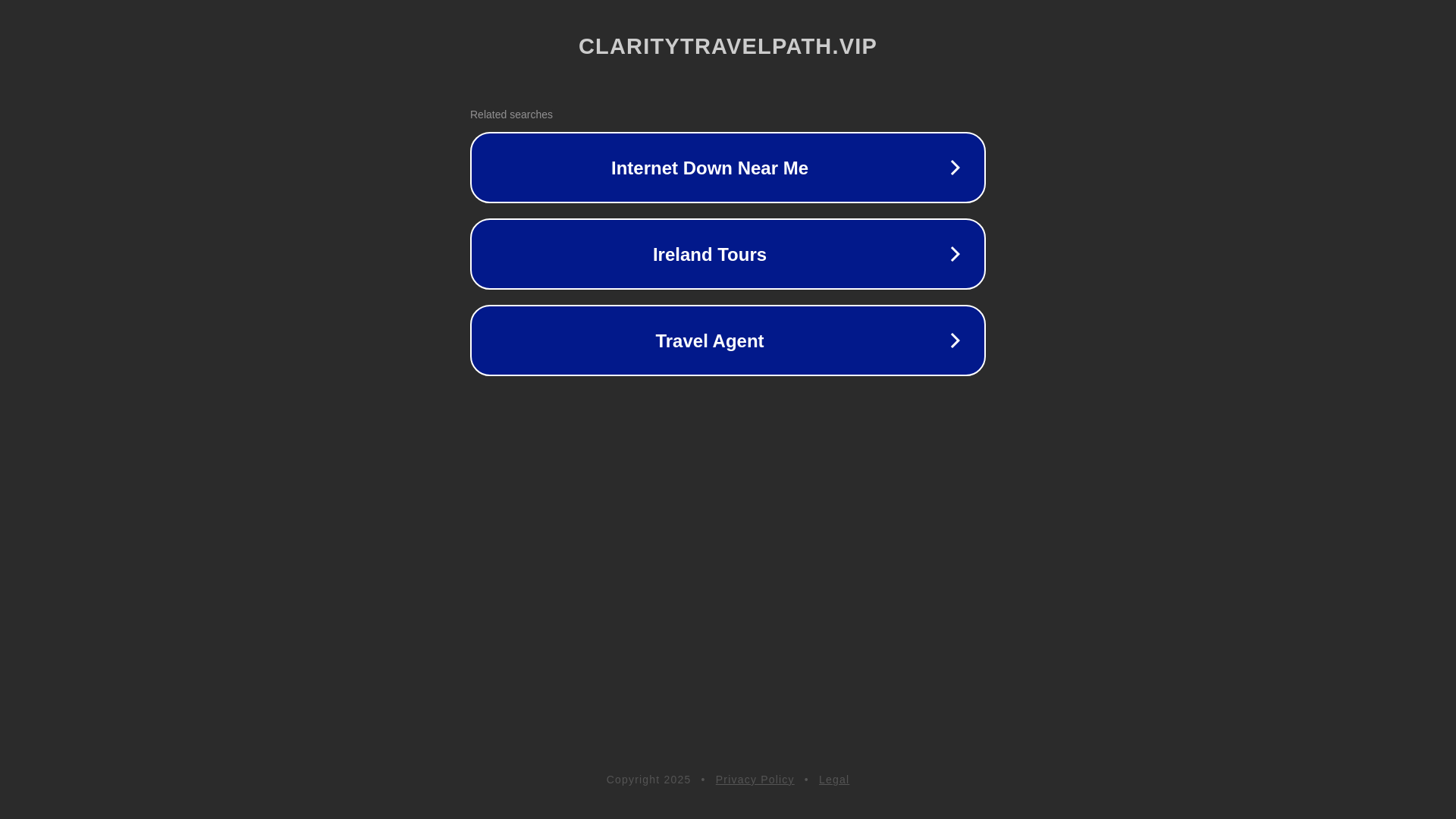 website screenshot of https://claritytravelpath.vip/