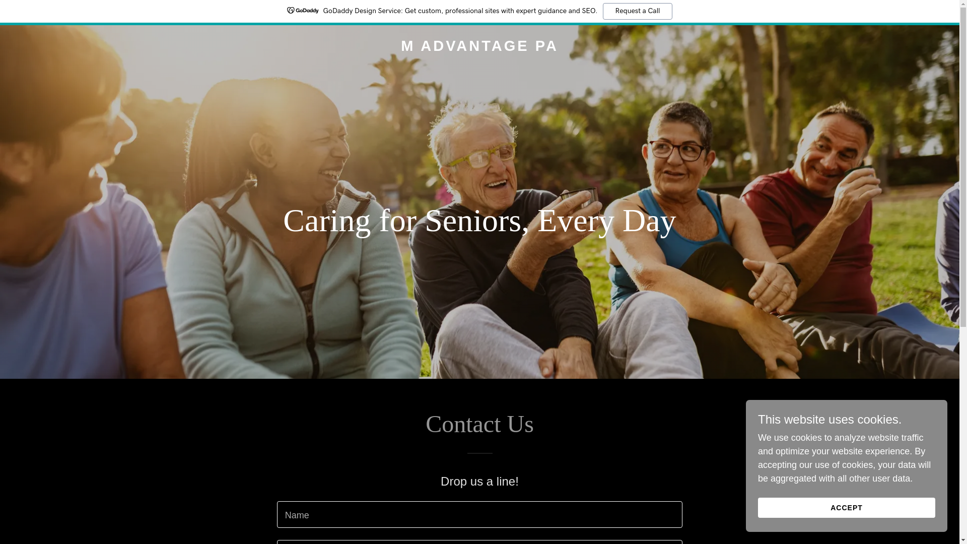 website screenshot of https://madvantagepa.com/