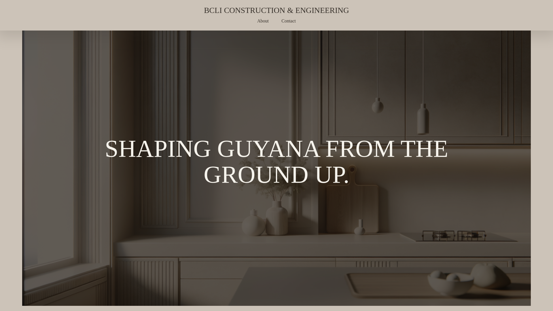 website screenshot of https://bcliconstruction.com/