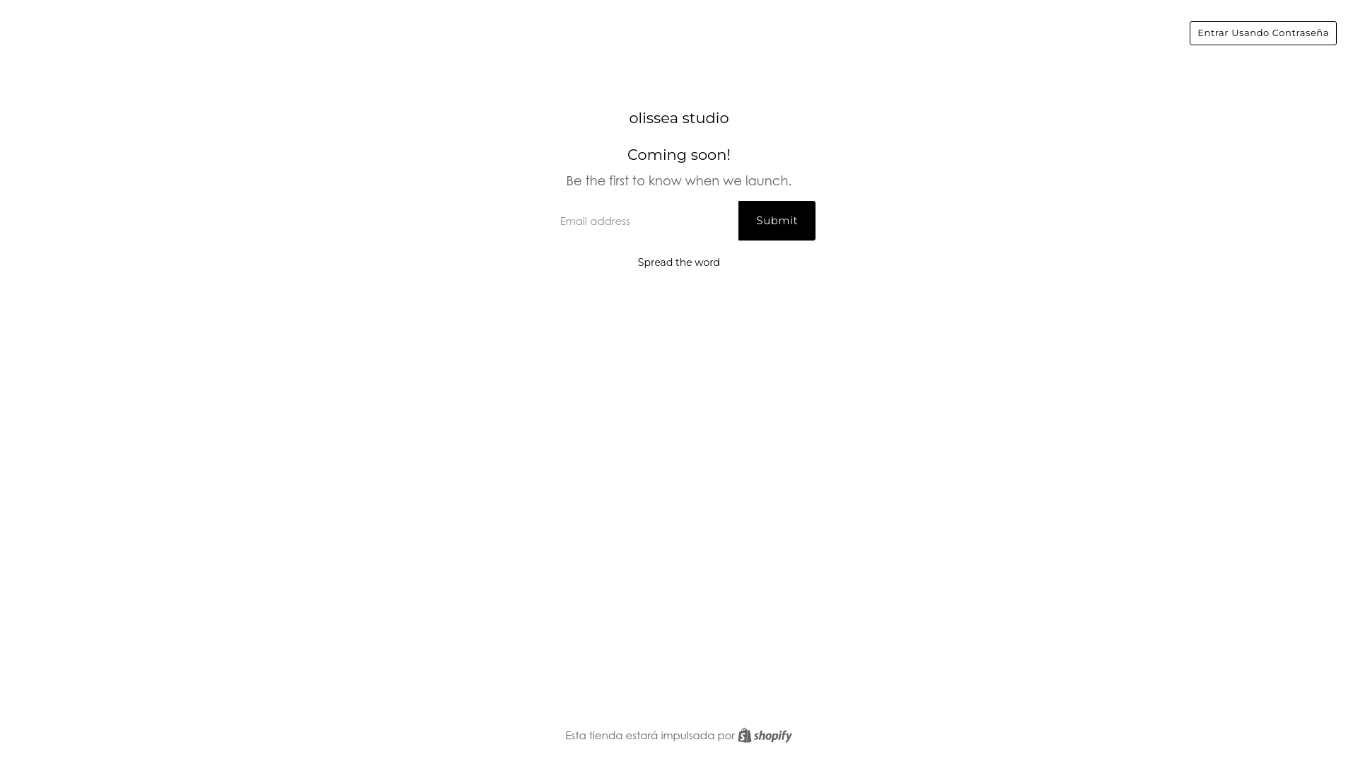 website screenshot of https://olisseastudio.com/