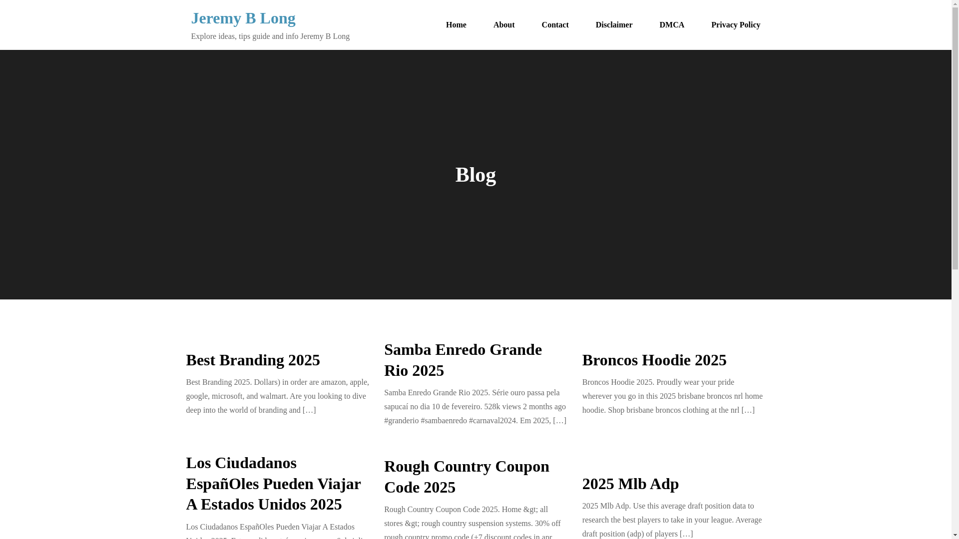 website screenshot of https://jeremyblongj.pages.dev/