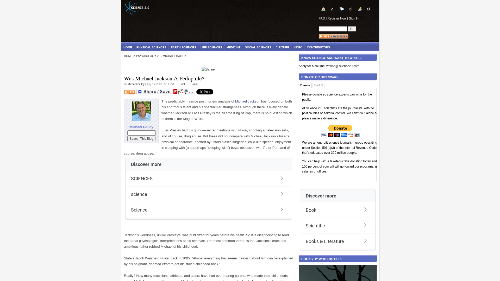 website screenshot of https://www.science20.com/j_michael_bailey/was_michael_jackson_pedophile