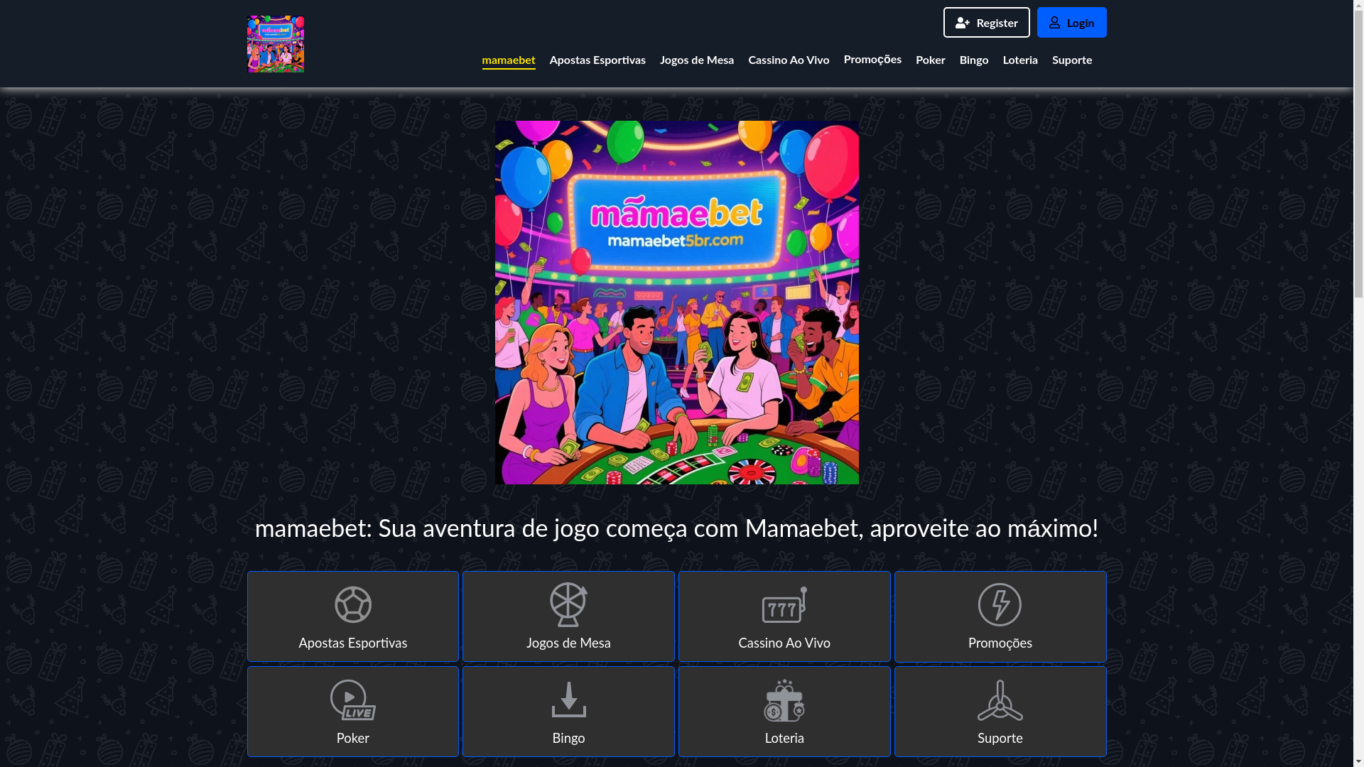 website screenshot of https://mamaebet5br.com/