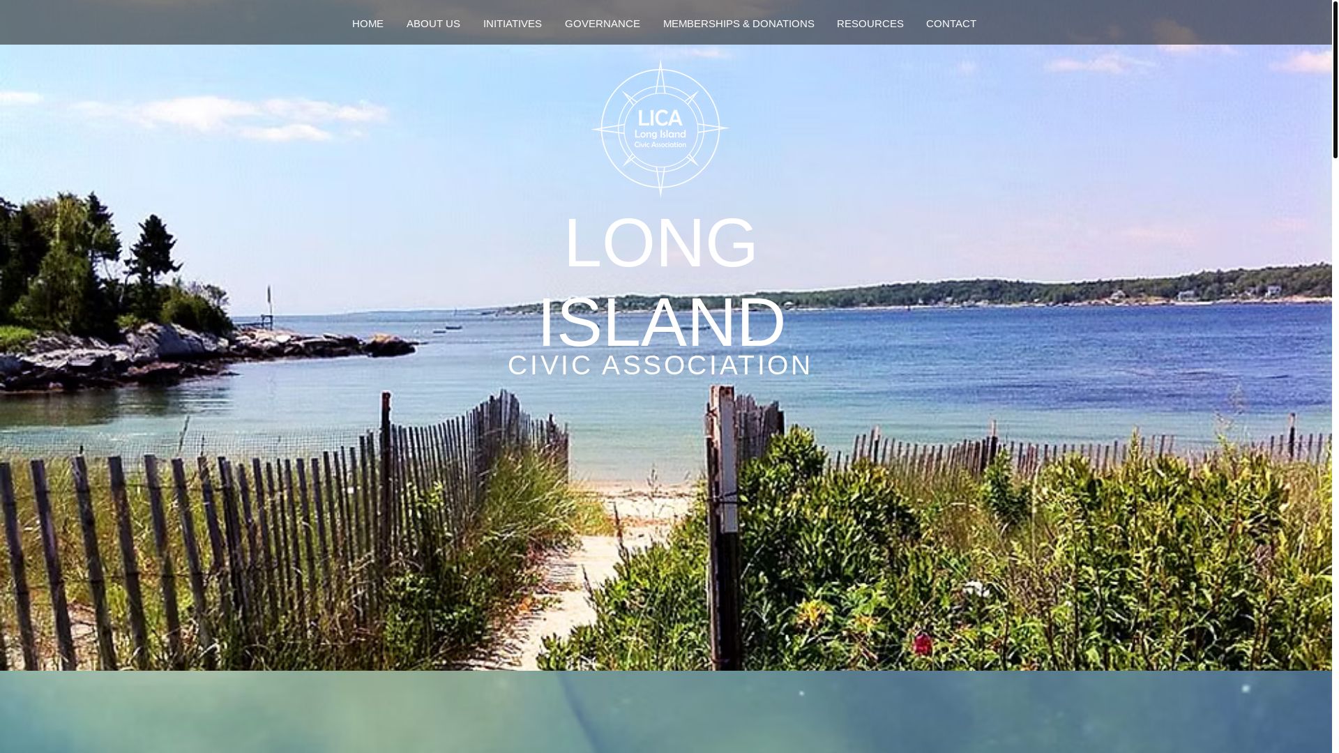 website screenshot of https://longislandmainecivicassociation.com/
