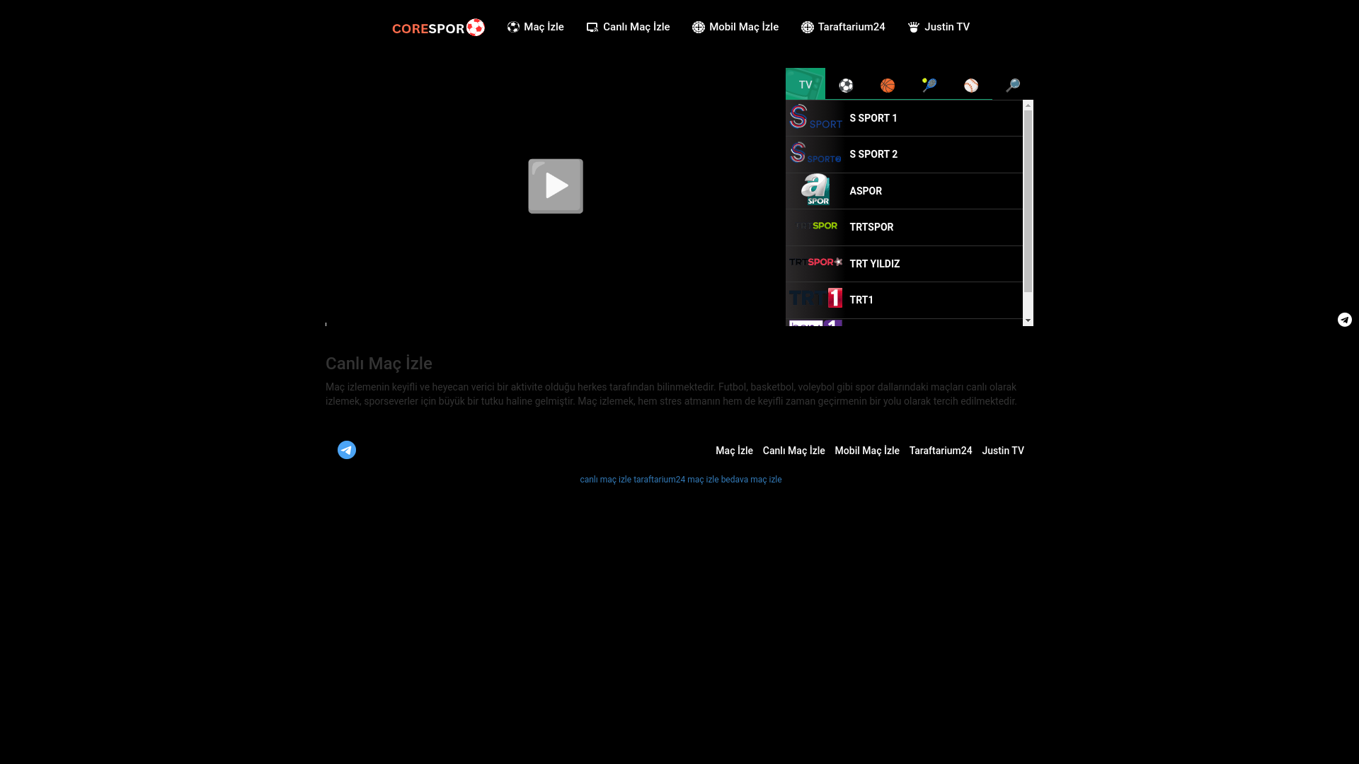 website screenshot of https://livemaclar65.in/