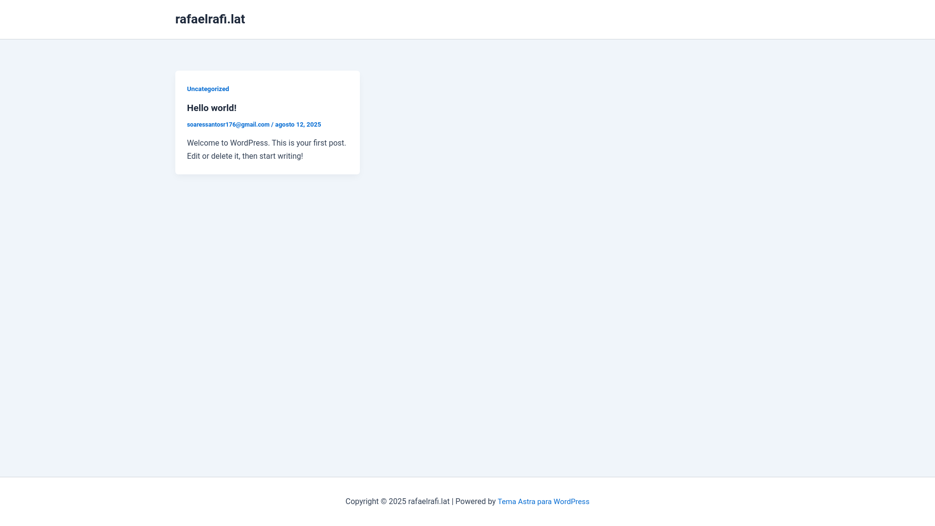 website screenshot of https://rafaelrafi.lat/