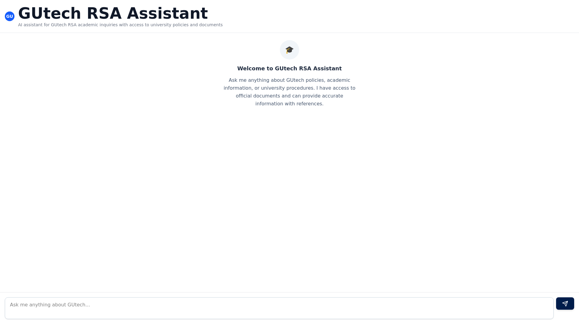 website screenshot of https://gutech-rsa-chatbot.pages.dev/