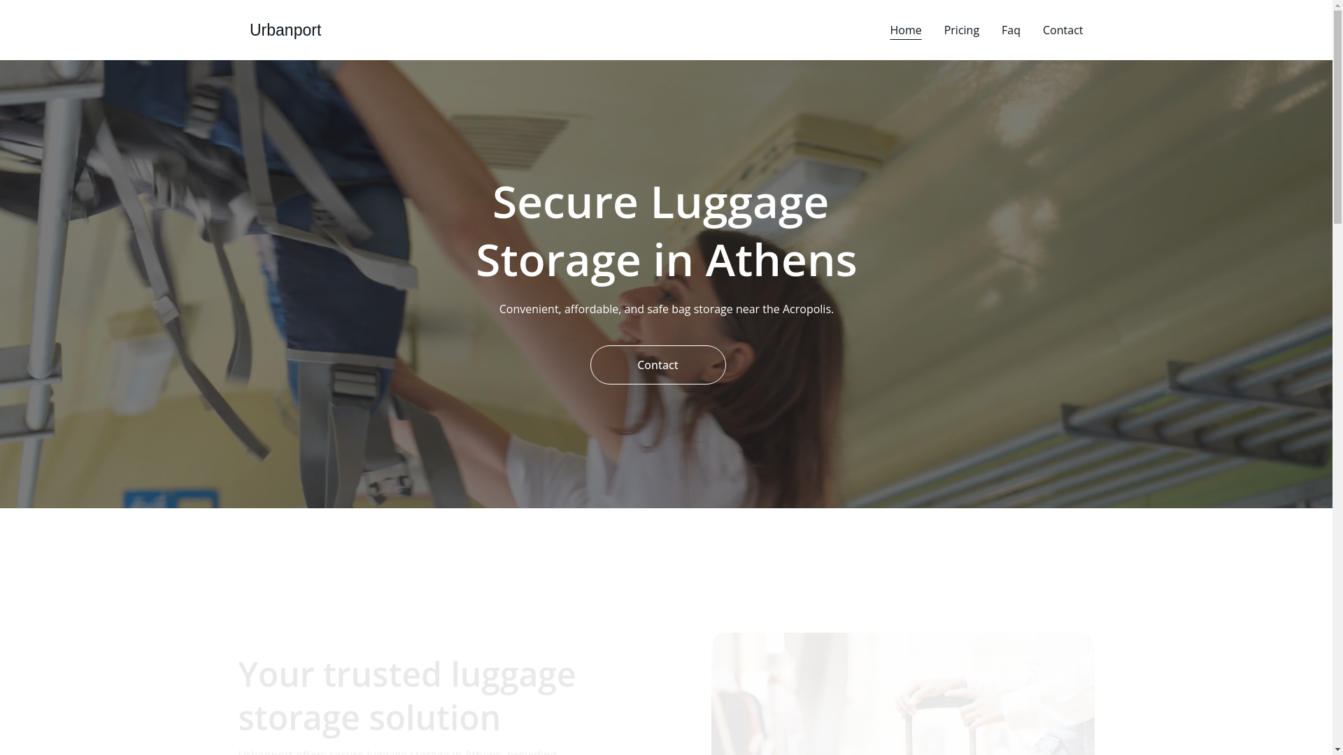 website screenshot of https://urbanport.gr/