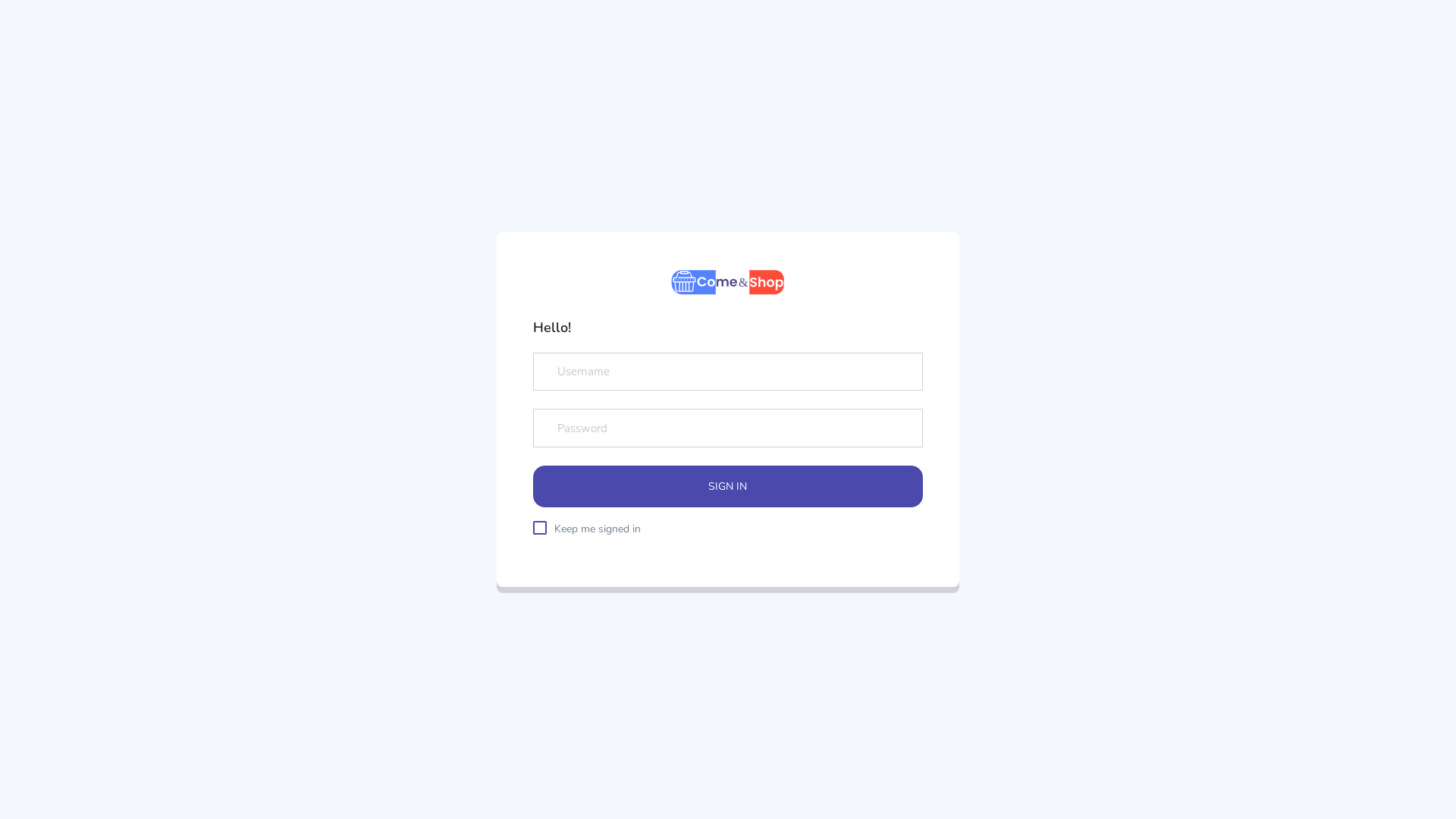 website screenshot of https://comenshop.online/