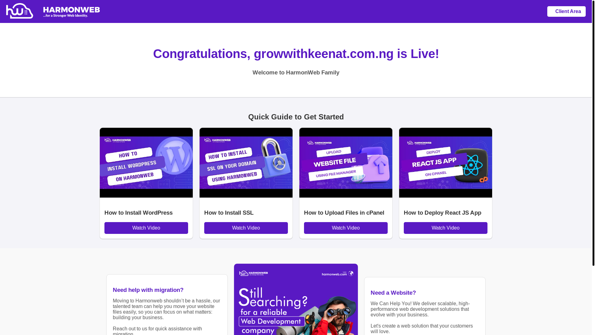 website screenshot of https://growwithkeenat.com.ng/