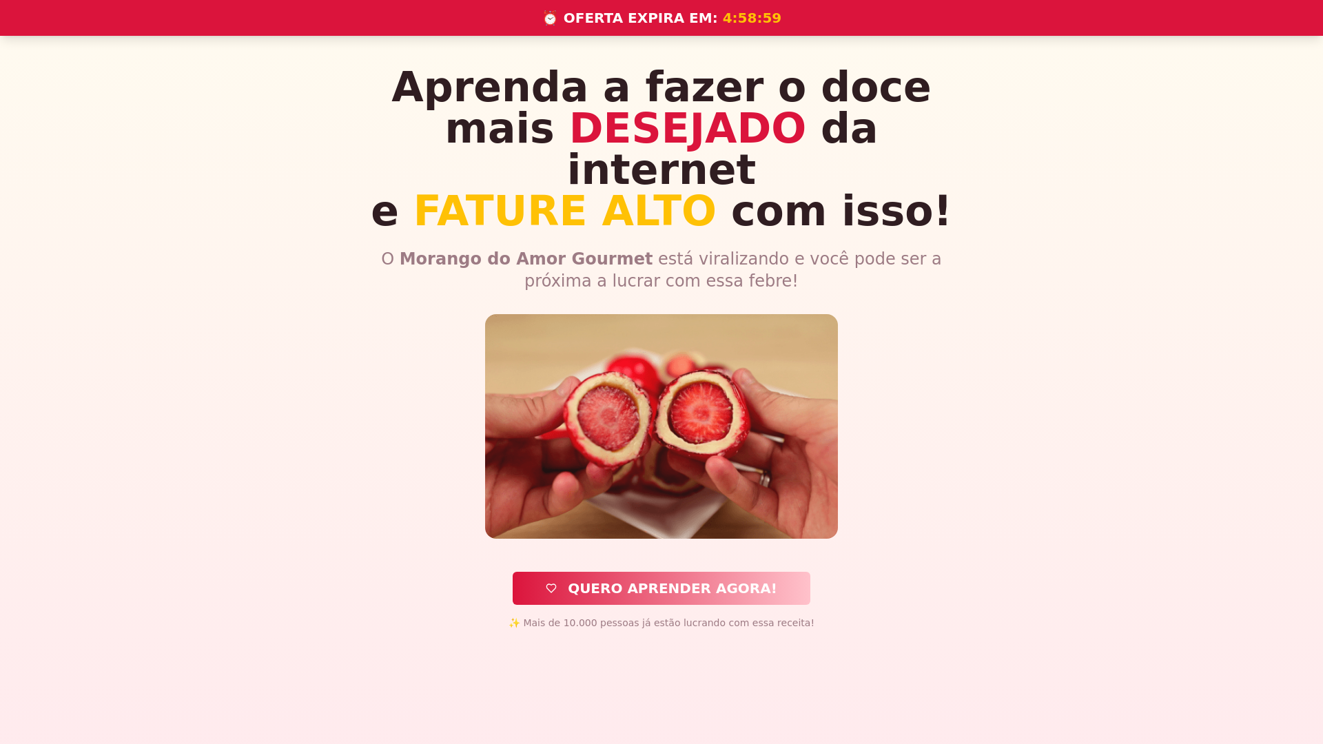 website screenshot of https://morangodolucro.shop/