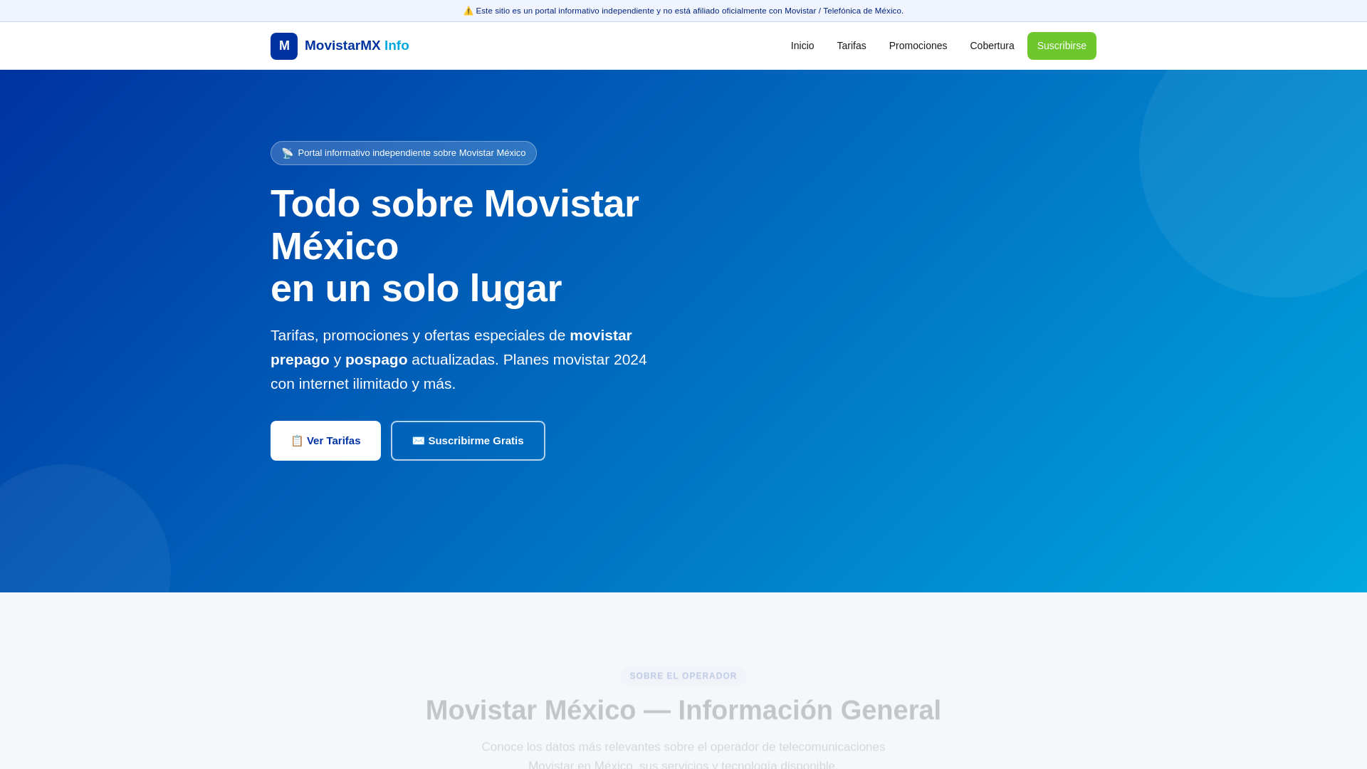 website screenshot of https://mx-movistar.com