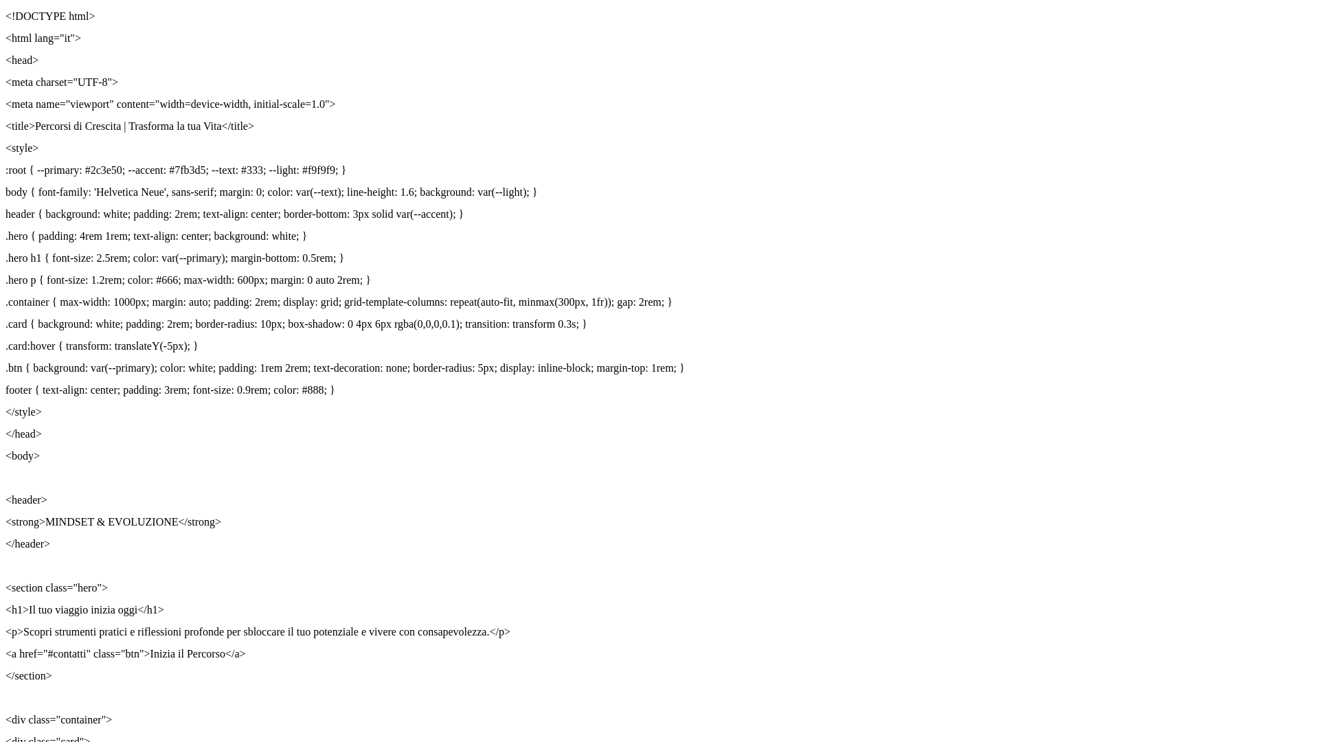 website screenshot of https://ilmiosito-aef.pages.dev/