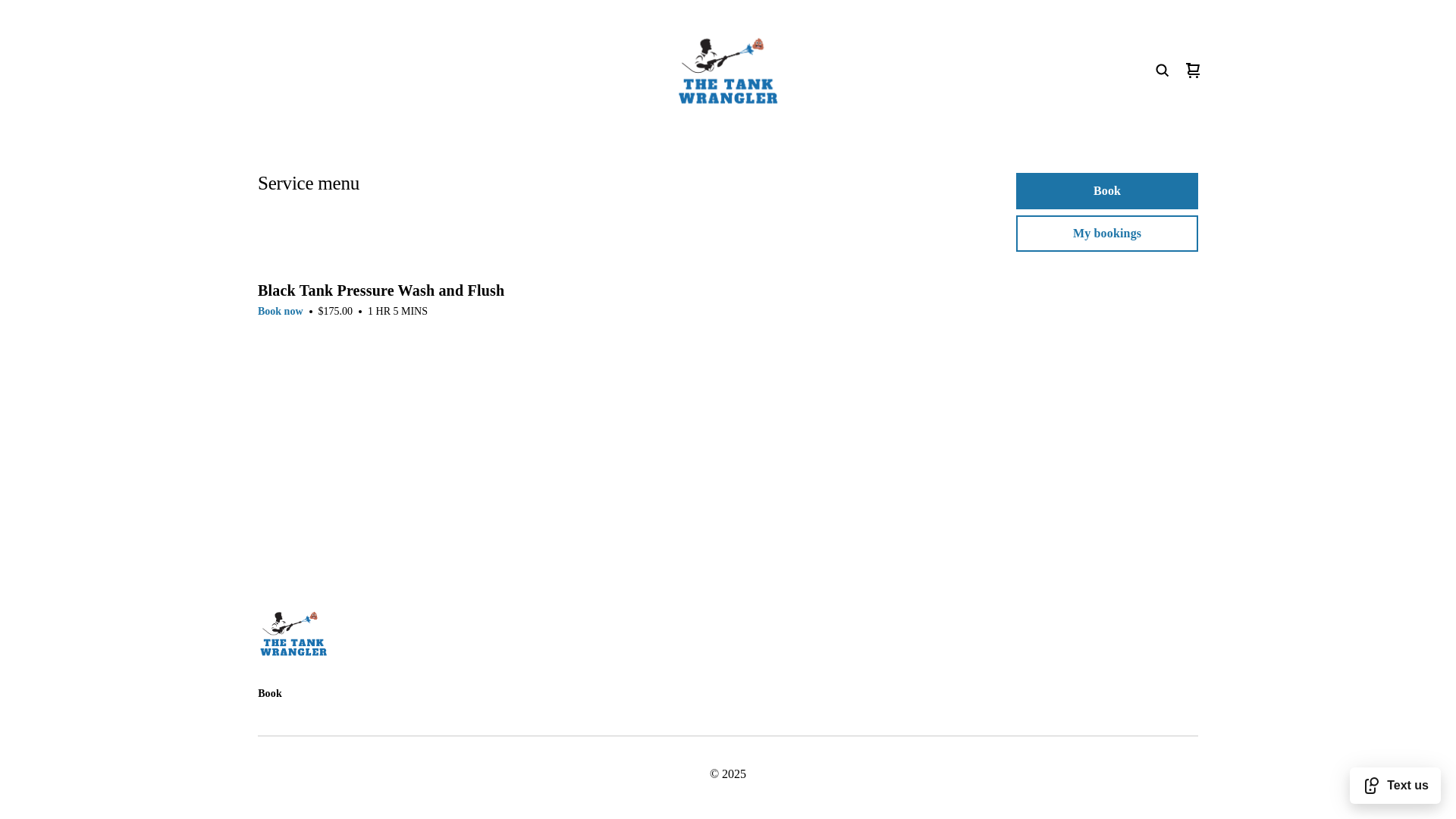 website screenshot of https://thetankwranglernv.com/
