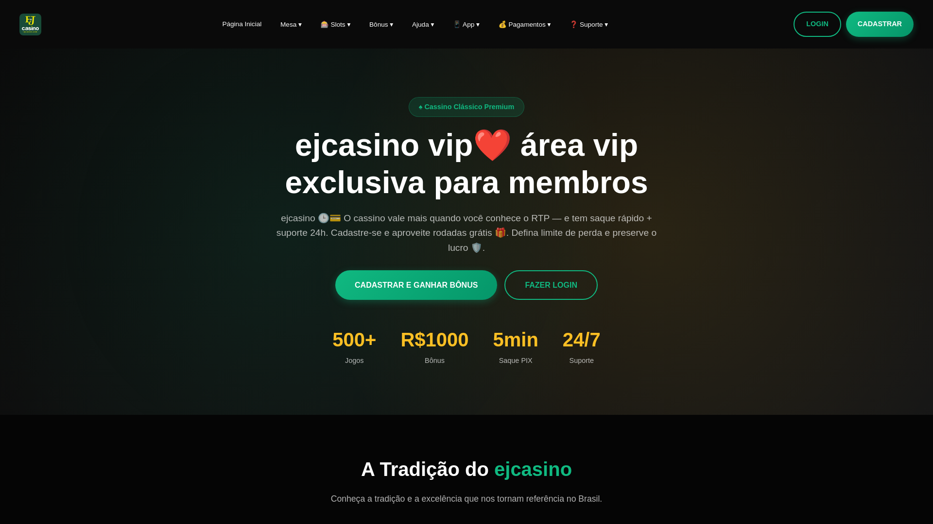 website screenshot of https://ejcasinot1.com/