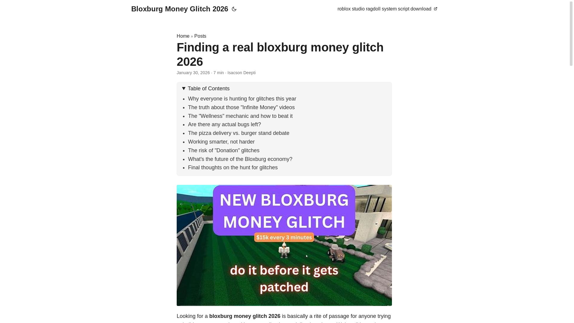 website screenshot of https://bloxburg-money-glitch-2026.pages.dev/