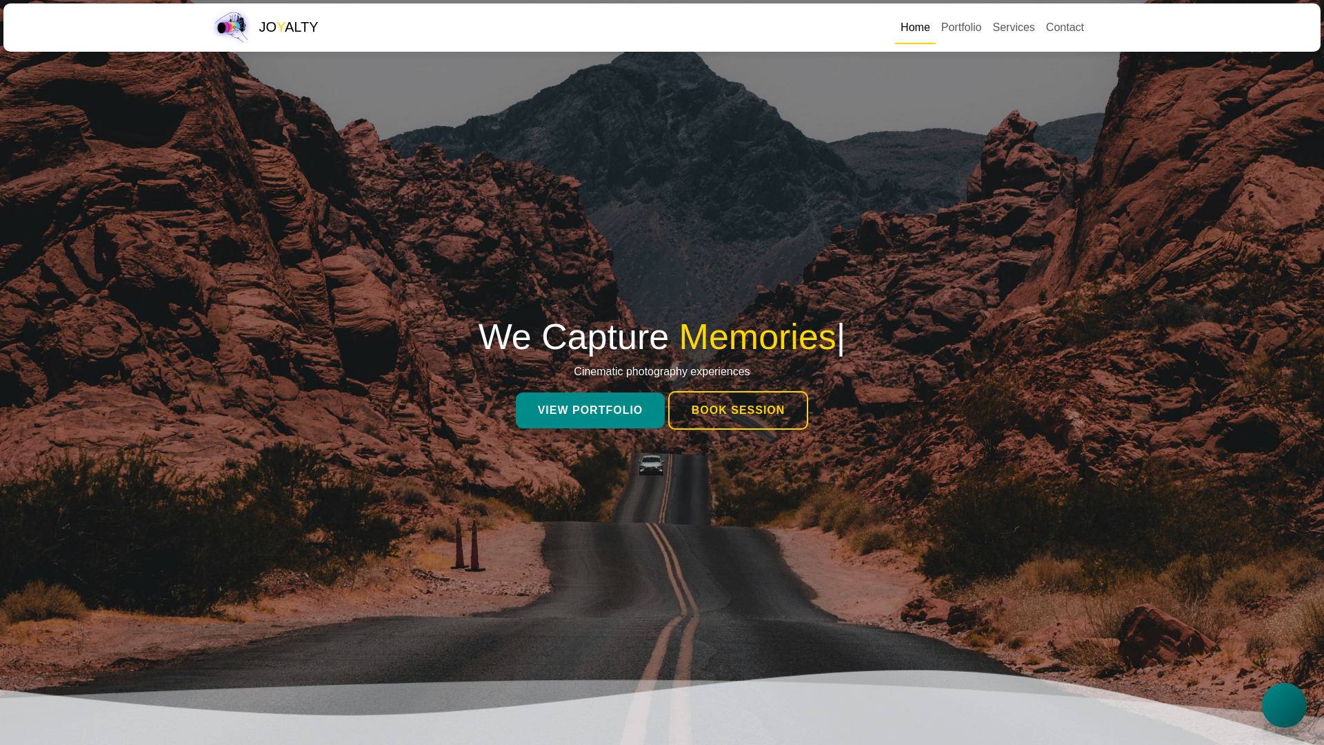 website screenshot of https://joyaltyphotography.pages.dev/
