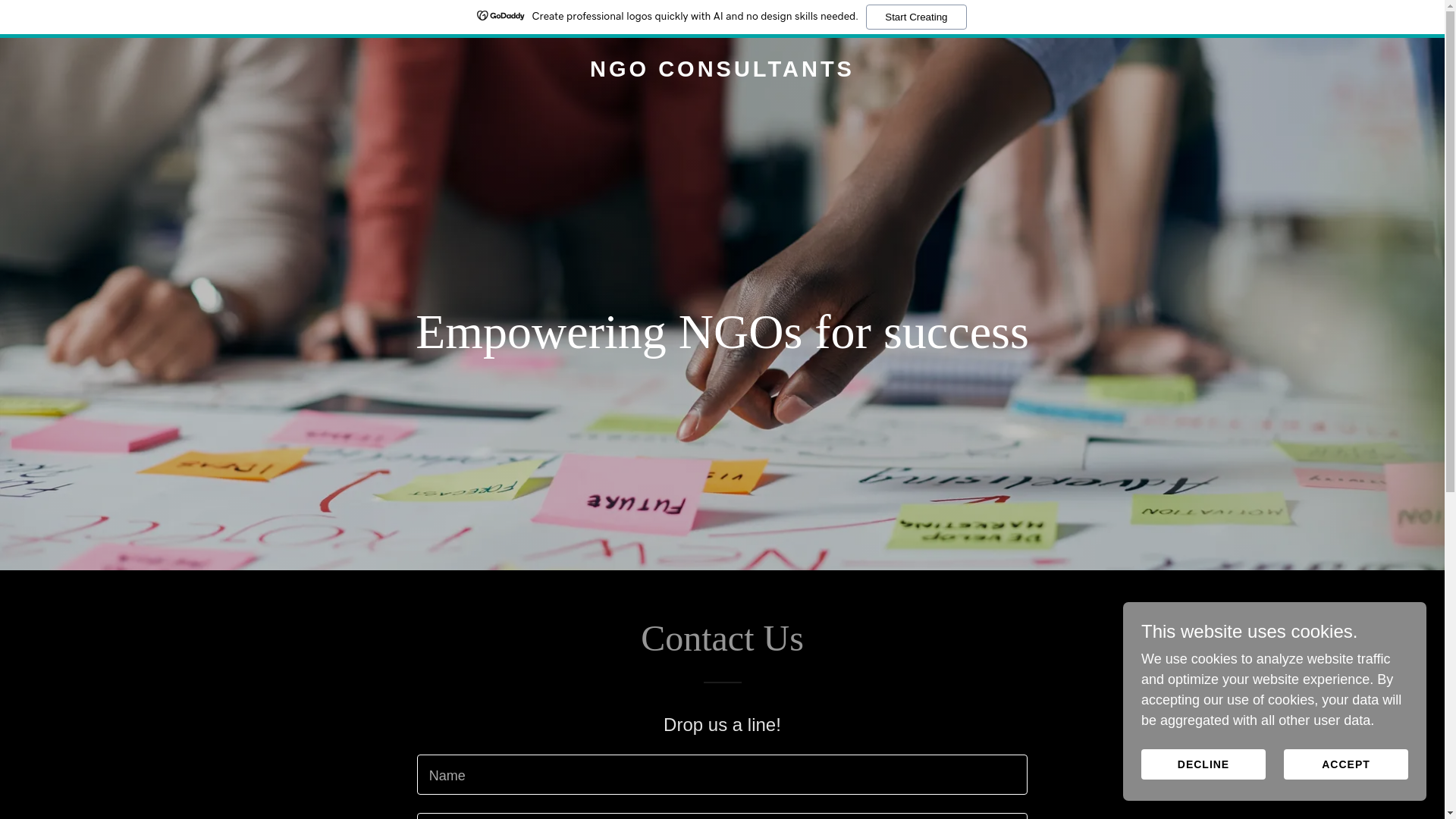 website screenshot of https://ngoconsultants.org/