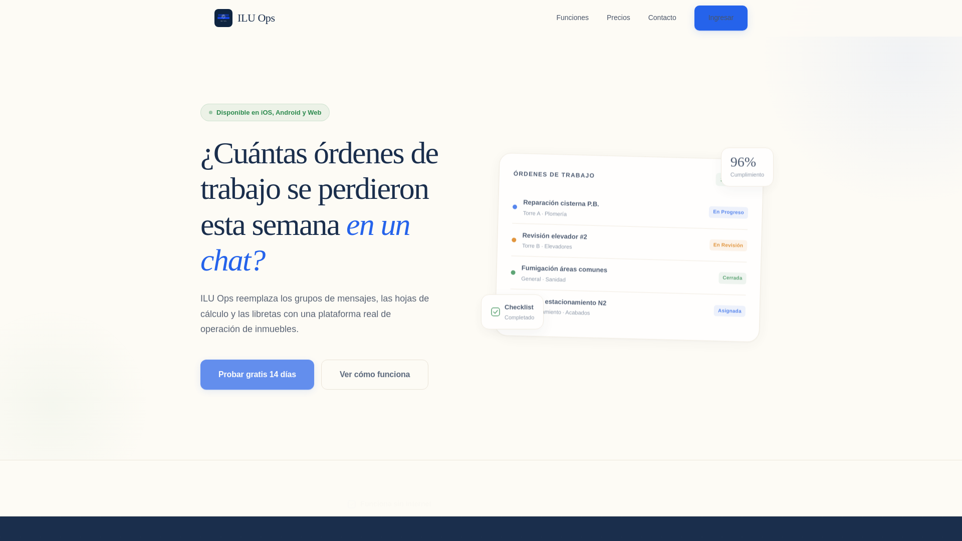 website screenshot of https://iluops-landing.pages.dev/