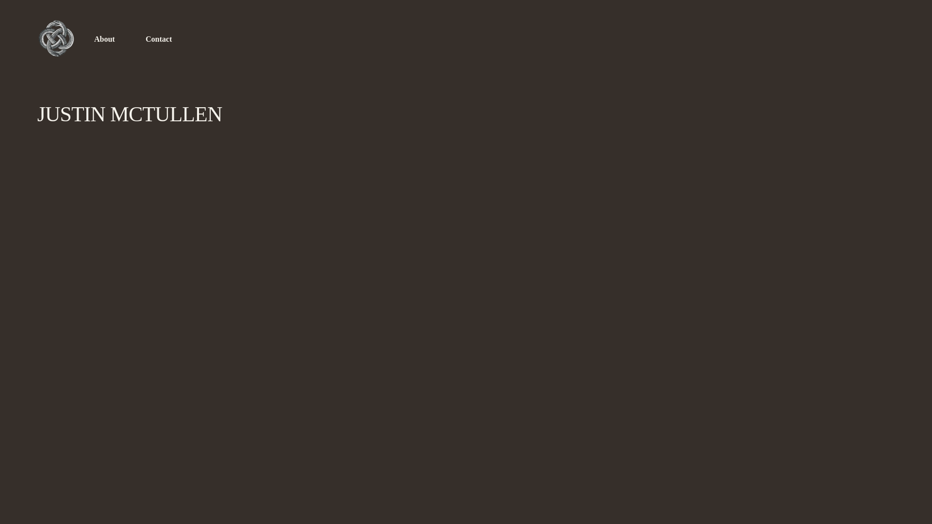 website screenshot of https://justinmctullen.net/