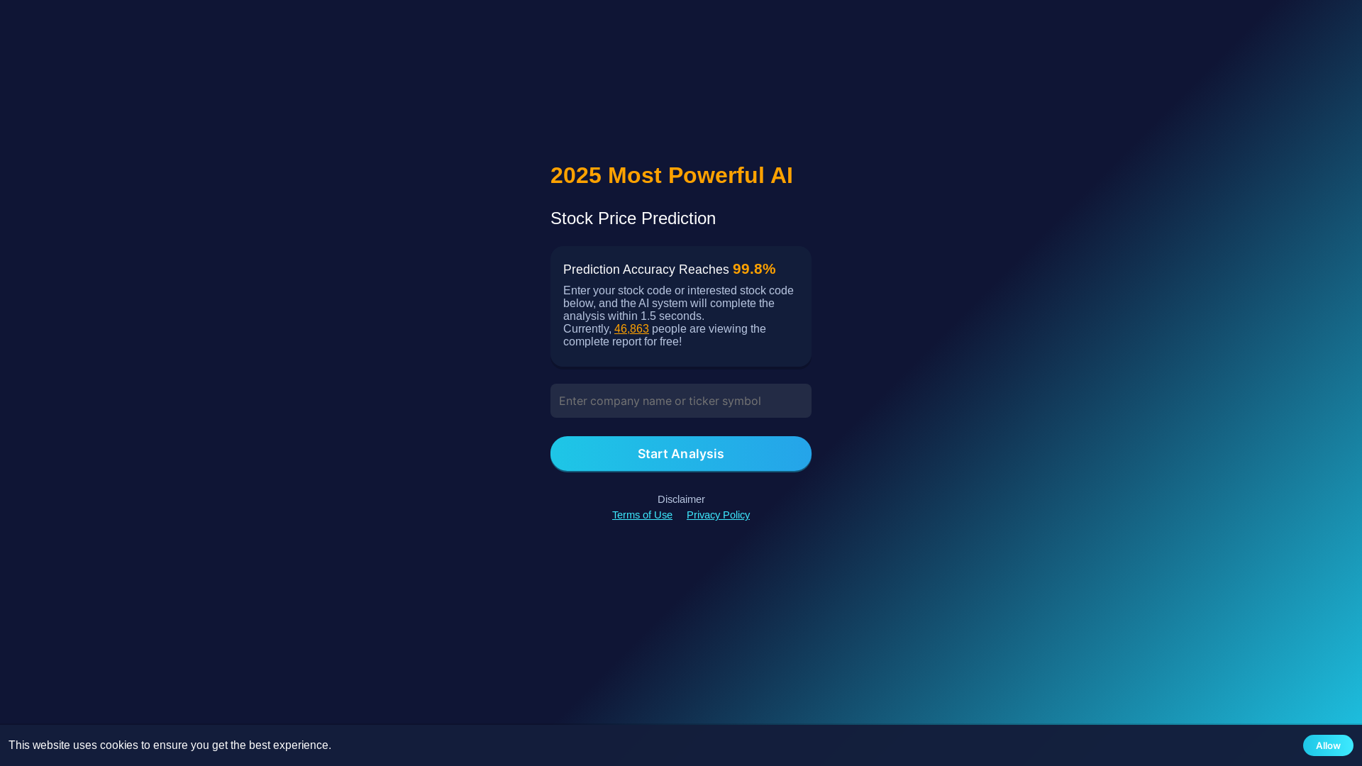 website screenshot of https://blinkchargingstockprediction2030.pages.dev/
