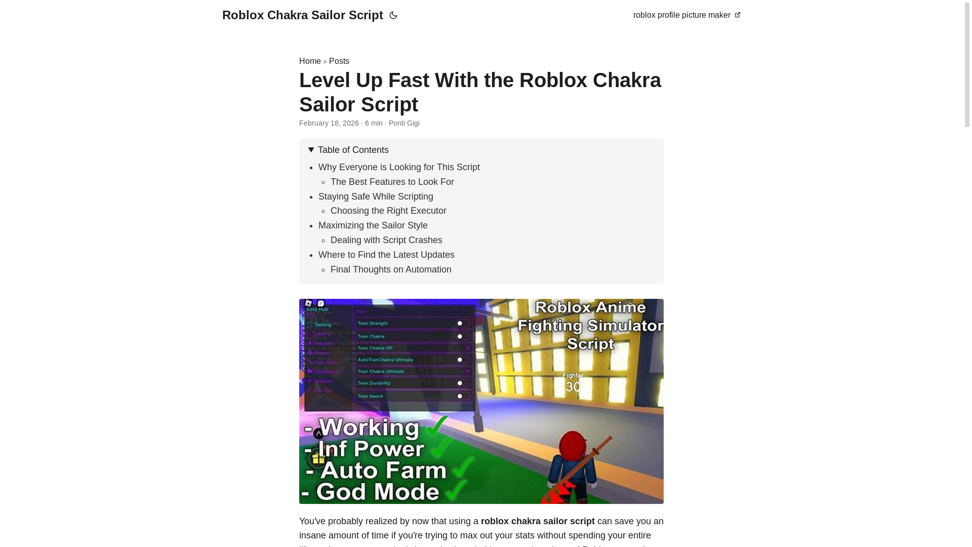 website screenshot of https://roblox-chakra-sailor-script.pages.dev/