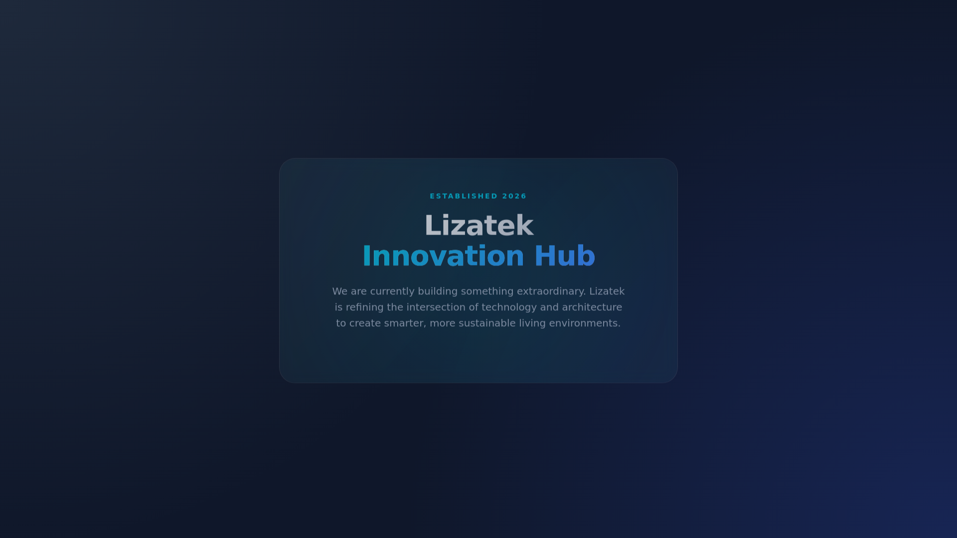 website screenshot of https://lizatek.com/
