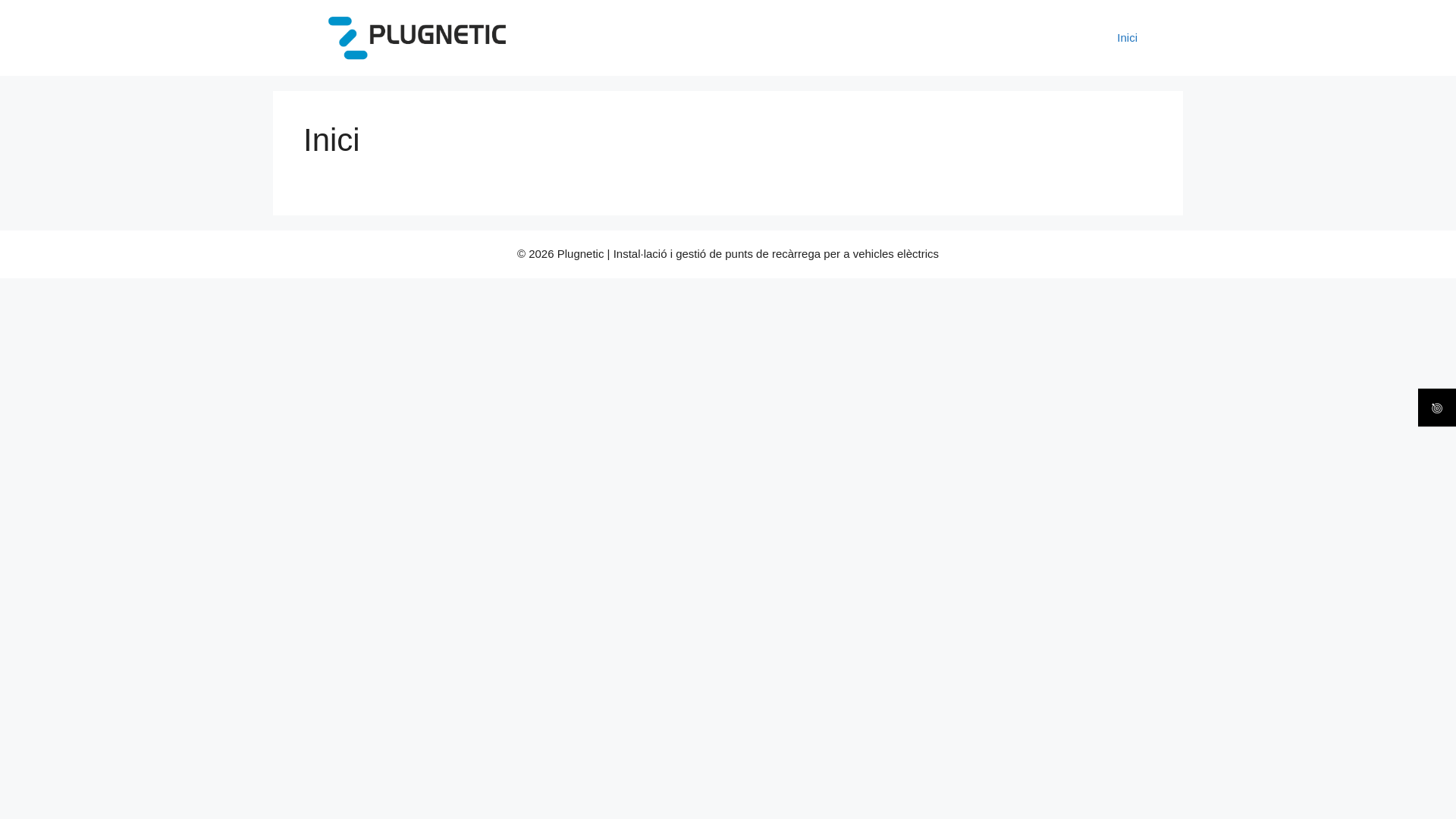 website screenshot of https://plugnetic.cat