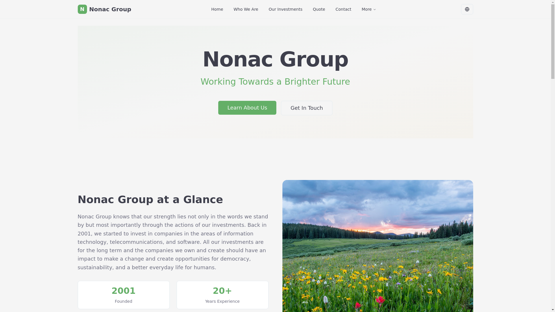 website screenshot of https://nonac-oneclick.pages.dev/