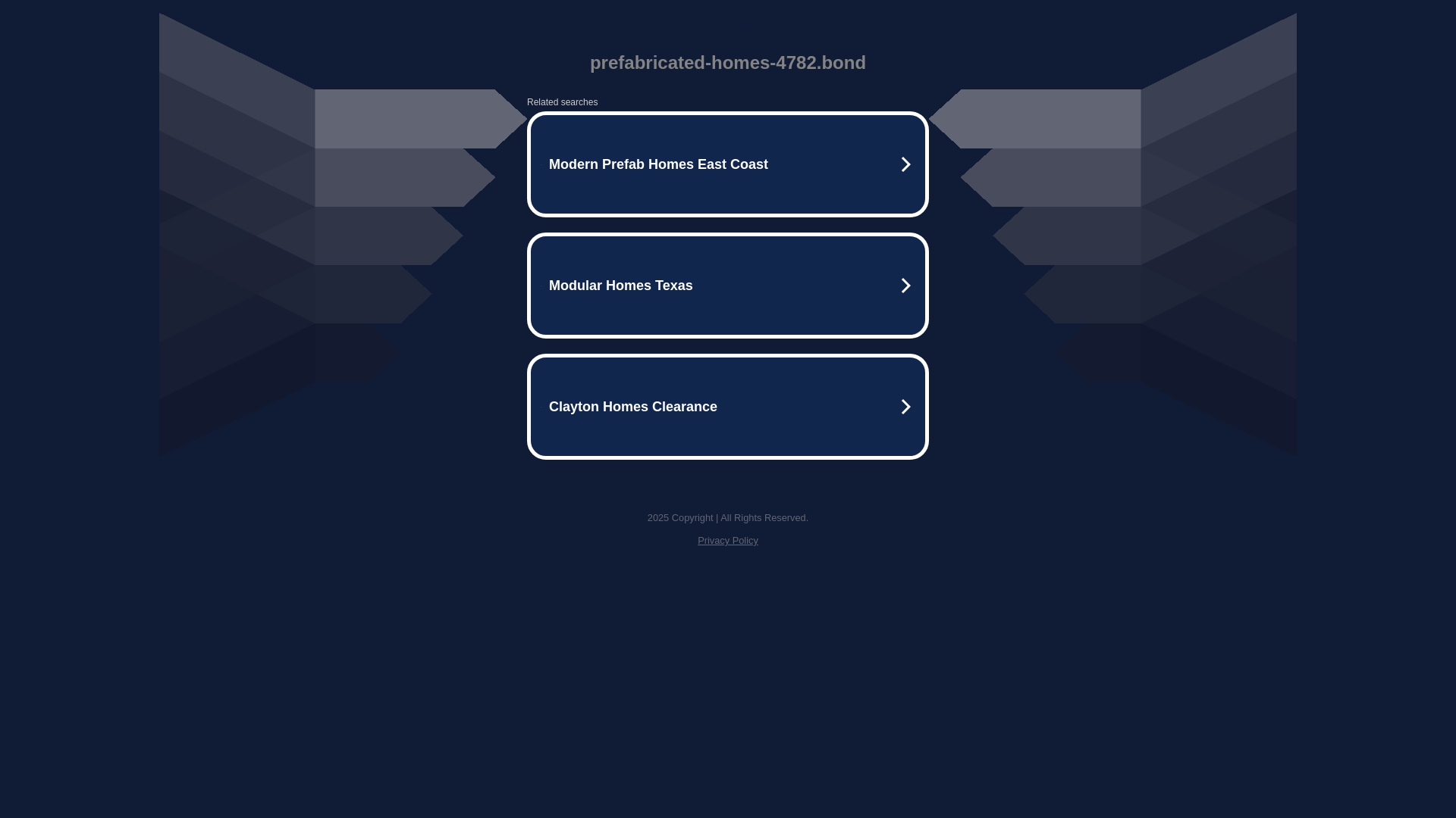 website screenshot of https://prefabricated-homes-4782.bond/