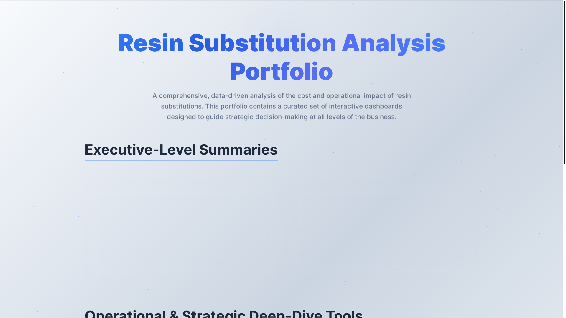website screenshot of https://resin-substitution-analysis-2025.pages.dev/