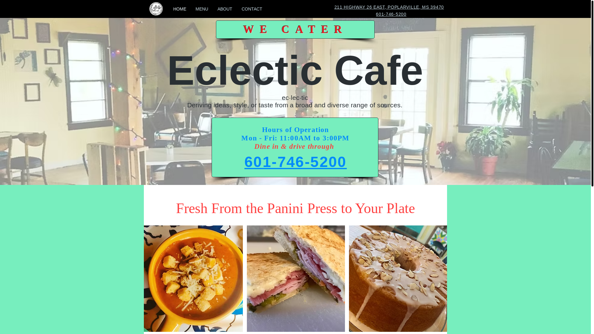 website screenshot of https://electiccafe.com/