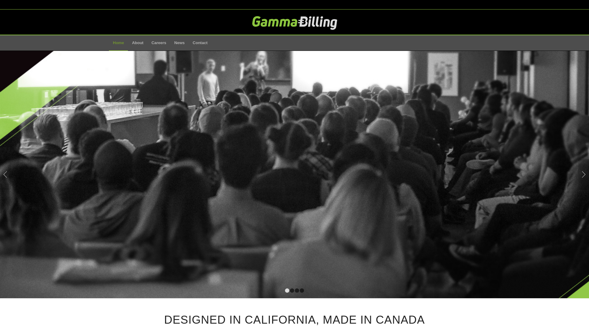 website screenshot of https://gammabilling-com.pages.dev/