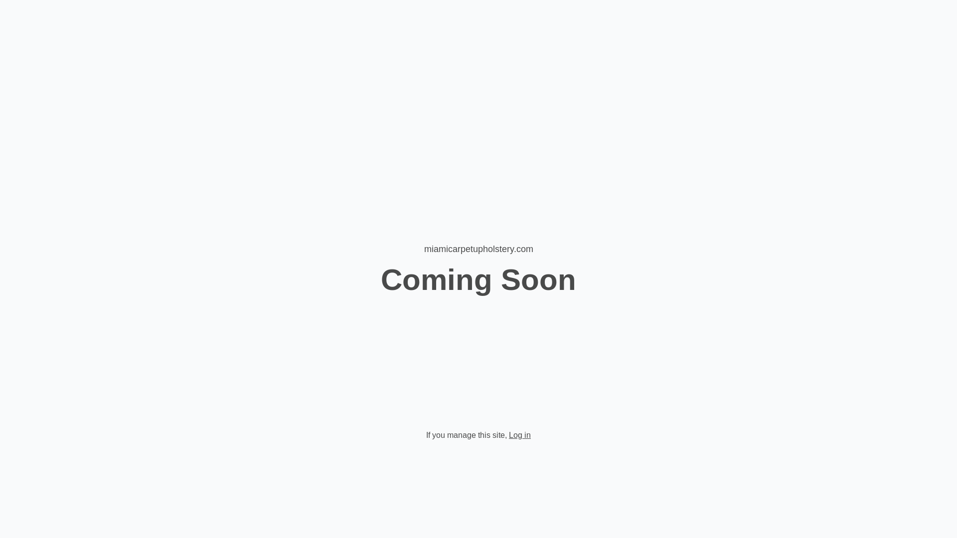 website screenshot of https://miamicarpetupholstery.com/