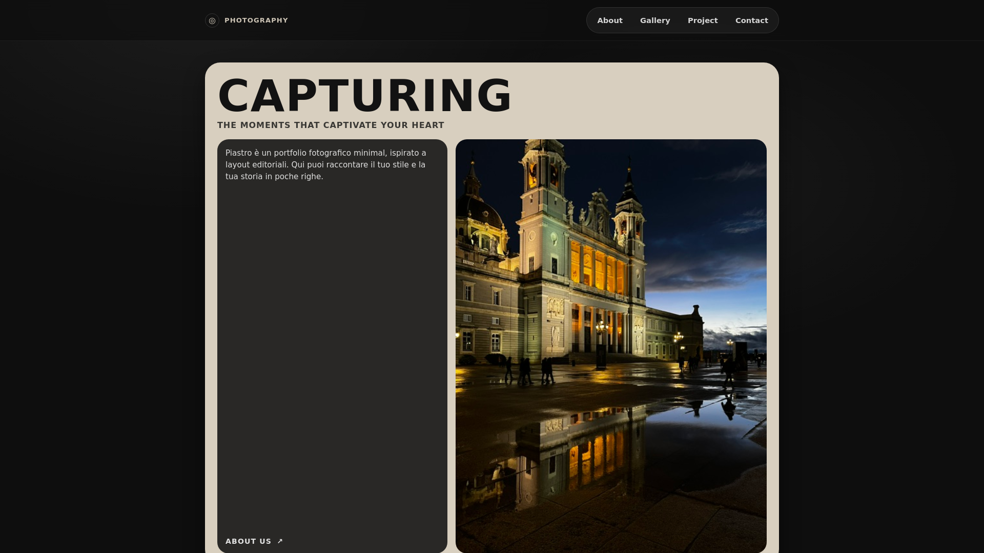 website screenshot of https://piastro.pages.dev/