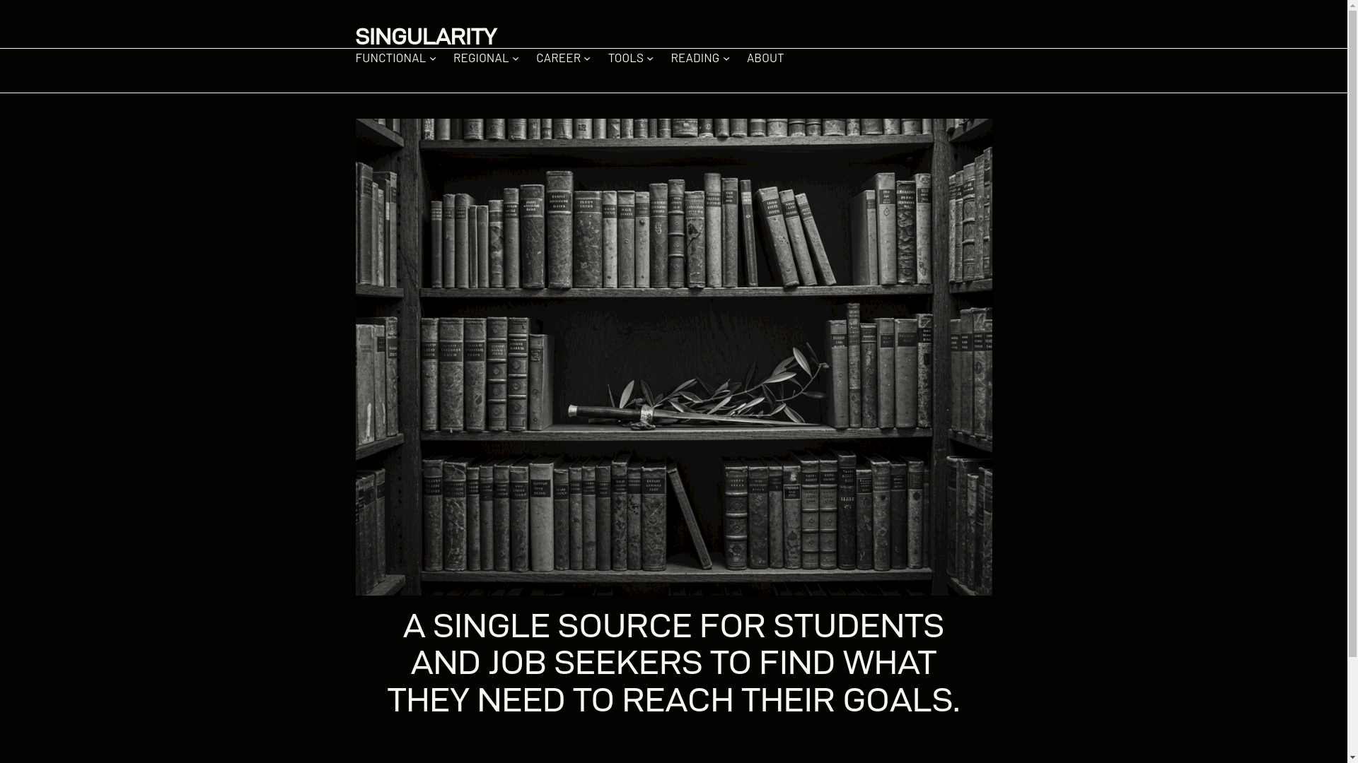 website screenshot of https://singularityanalysis.org/