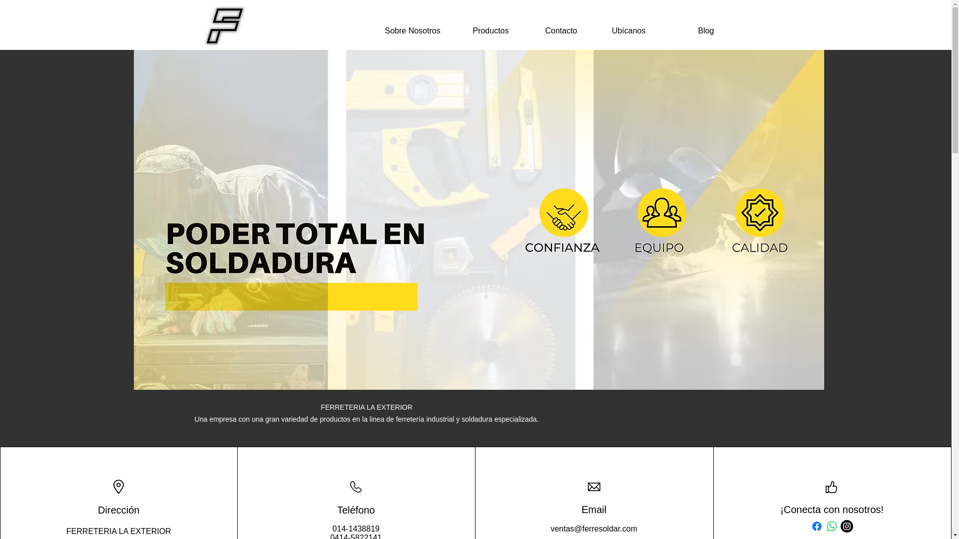 website screenshot of https://ferrelaexxterior.online/