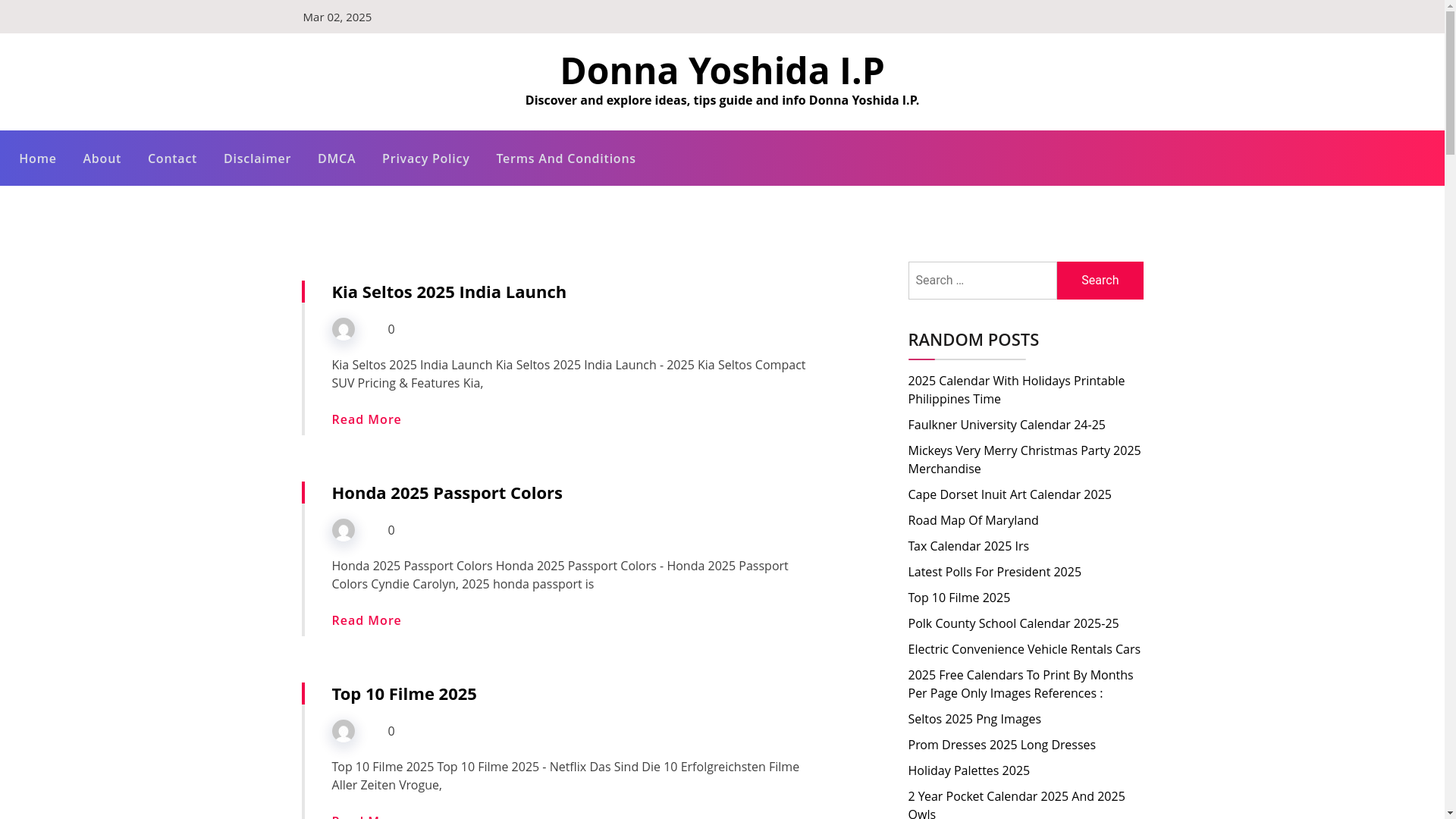 website screenshot of https://donnayoshidaip.pages.dev/