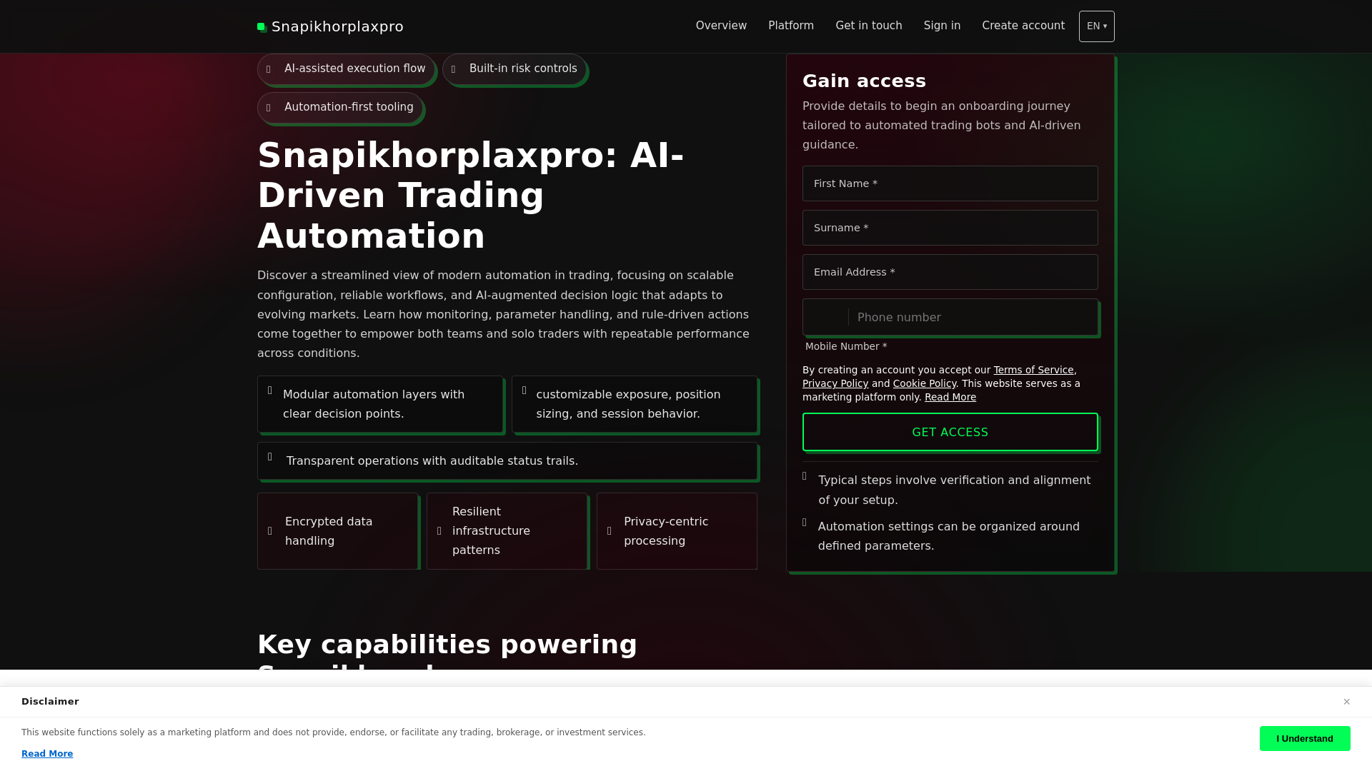website screenshot of https://snapikhorplaxpro-click.pages.dev/