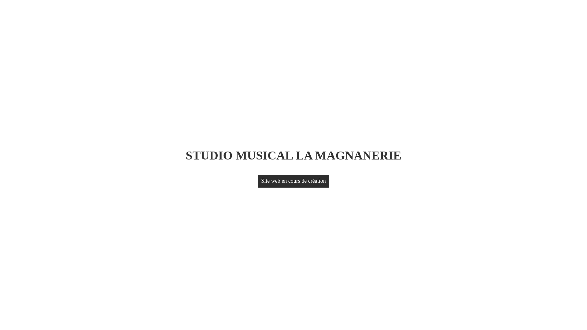 website screenshot of https://lamagnanerie-studio.fr