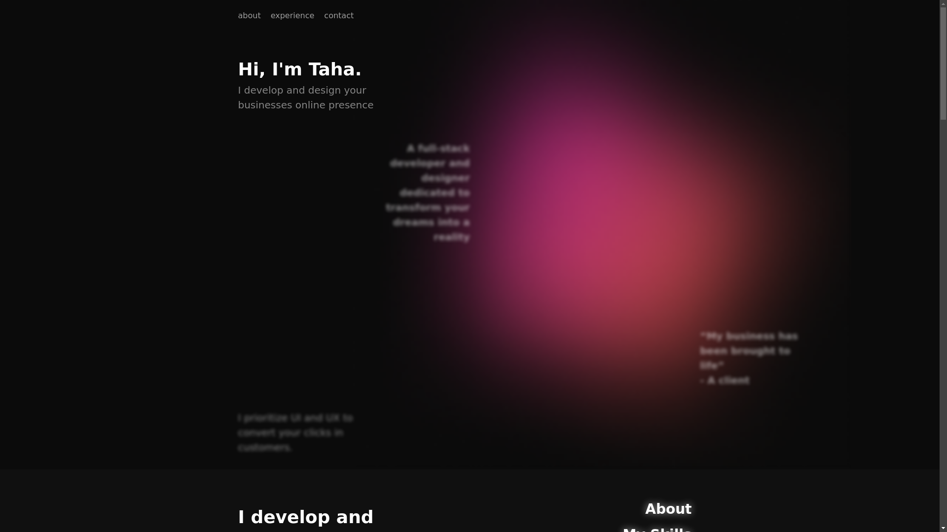 website screenshot of https://tahaparacha.vercel.app/
