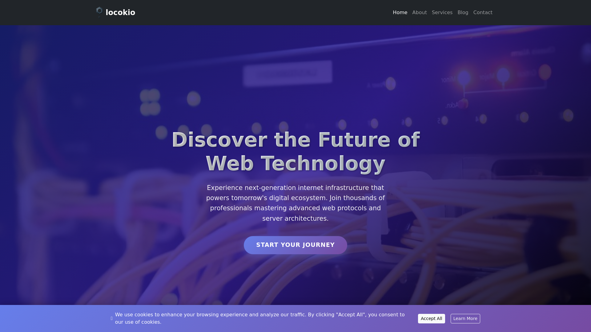 website screenshot of https://locokio.pro/