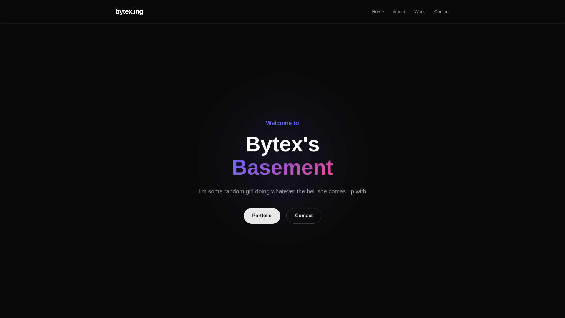 website screenshot of https://bytexdoting.pages.dev/