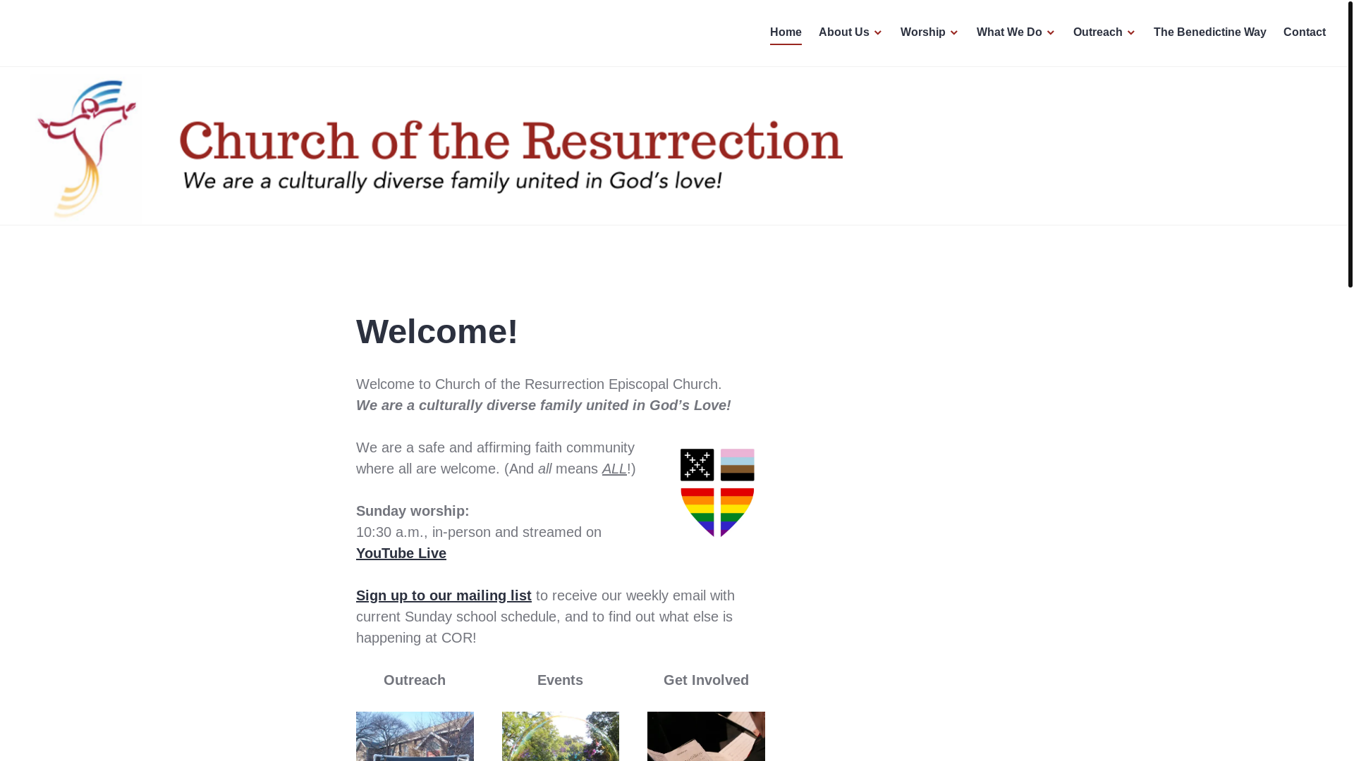 website screenshot of https://coromaha.org/