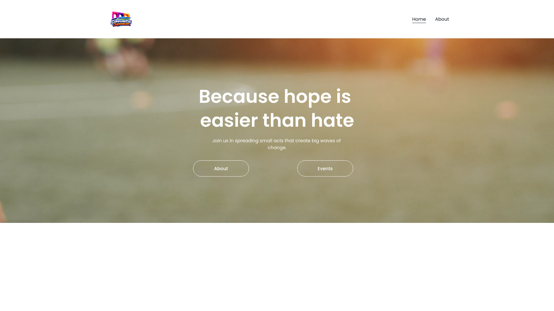 website screenshot of https://communitychippenham.com/