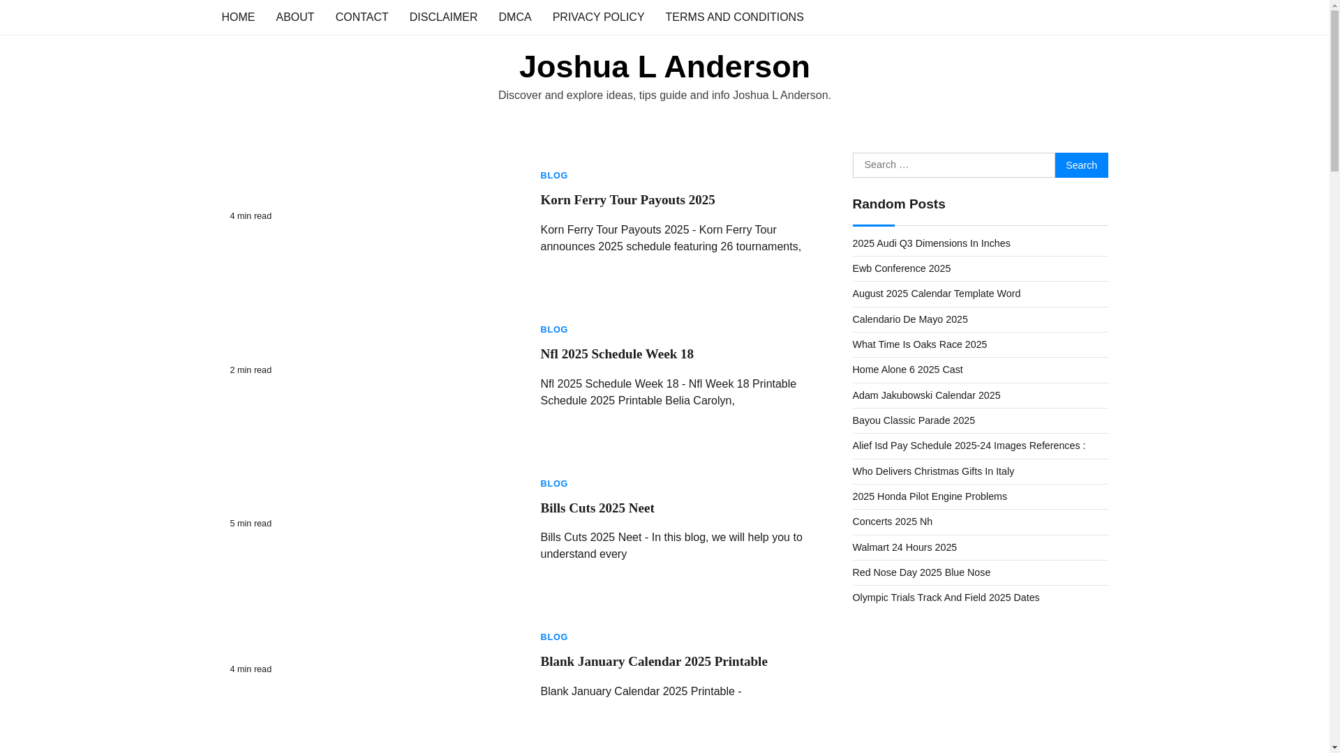 website screenshot of https://joshualandersonj.pages.dev/